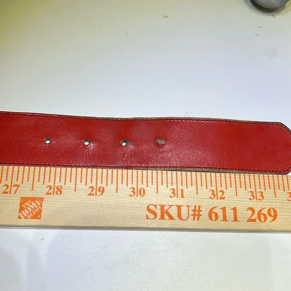 Yves Saint Laurent Vintage 1980's Waist Belt / Size: Medium - Picture 9 of 11